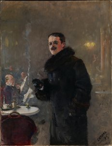 ゲルハルト・ムンテの肖像1849-1929、1885。