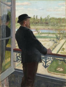 スウェーデンの画家、カール・フレドリック・ノードストローム（1855-1923）の肖像 1882年（油彩・キャンバス 作： Christian Krohg