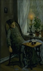 お針子 作： Christian Krohg