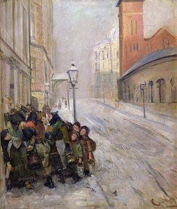 生き残りをかけた戦い 作： Christian Krohg