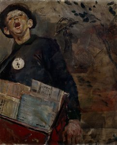 新聞少年 作： Christian Krohg