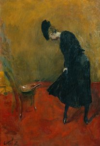 ペンキのしぶき 作： Christian Krohg