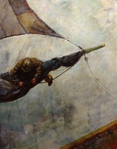アップ・イン・ザ・エアー（絵画） 作： Christian Krohg