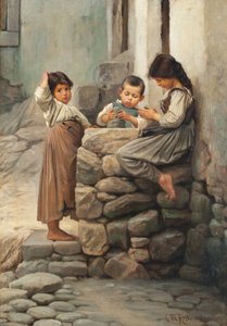 リトル・ポッターズ、1883 作： Christian Meyer Ross