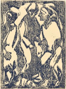 審議勧告、1913年。 作： Christian Rohlfs