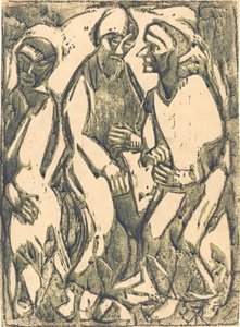 審議勧告、1913年。 作： Christian Rohlfs