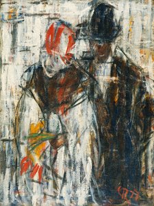 男性と女性;男と女 作： Christian Rohlfs