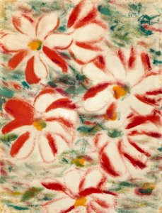 赤い花 作： Christian Rohlfs