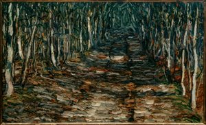 アーリングへの森の小道 作： Christian Rohlfs