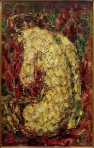 女性のバック行為 作： Christian Rohlfs