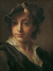 少年の肖像画 作： Christian Seybold