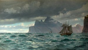 ケープノース、イセレンド、1884 作： Christian Vigilius Blache
