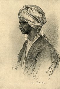 フェラ、エジプト、1898年。 作： Christian Wilhelm Allers