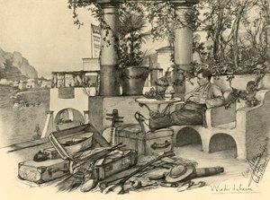 「ホームアゲイン」、1898年。 作： Christian Wilhelm Allers
