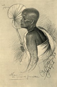 ニム - シャム人の祖母、バンコク、1898 年。 作： Christian Wilhelm Allers