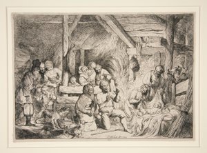 羊飼いの礼拝 作： Christian Wilhelm Ernst Dietrich