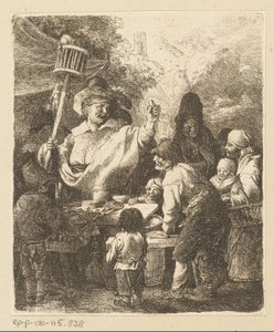 ネズミ毒売り 作： Christian Wilhelm Ernst Dietrich