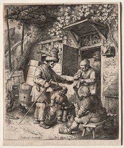 ペドラー、1741年。 作： Christian Wilhelm Ernst Dietrich