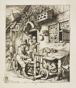 はさみグラインダー 作： Christian Wilhelm Ernst Dietrich