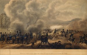 1812年、1820年8月14日のクラスノイの戦い 作： Christian Wilhelm von Faber du Faur