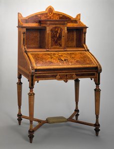 デスク、Herter Brothers Company、1869-71（木材）