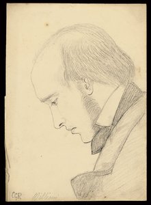 ウィリアムマイケルロセッティの肖像 作： Christina Georgina Rossetti