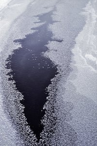 氷の向こうの闇の水 作： Christina Sillen