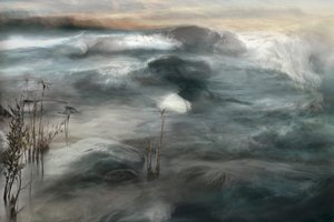 幻想的な海の動き 作： Christina Sillen