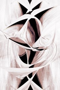 流れるような抽象的な造形 作： Christina Sillen