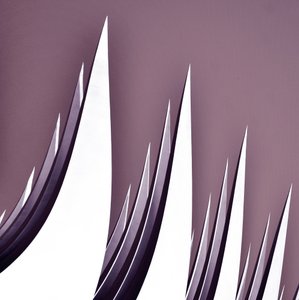 幾何学的なピーク 作： Christina Sillen