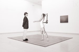 男と機械の女 作： Christine von Diepenbroek