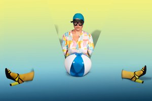 鮮やかな夏のポップアート 作： Christine von Diepenbroek