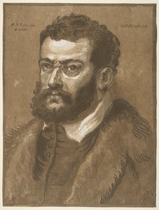 髭のある男性の胸像 ドージェ・ジョヴァンニ・コルナーロ 1632年～1636年 作： Christoffel Jegher