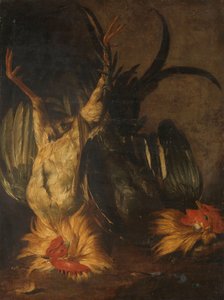 死んだ雄鶏 作： Christoffel Puytlinck