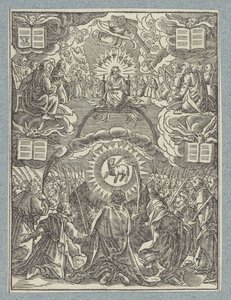 神の小羊の礼拝 作： Christoffel van Sichem (II)