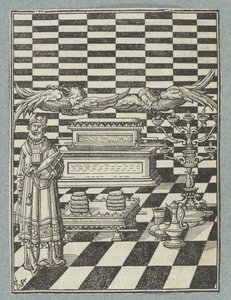 契約の箱と幕屋の物 作： Christoffel van Sichem (II)