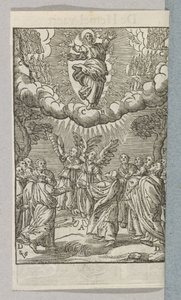 キリストの昇天 作： Christoffel van Sichem (II)