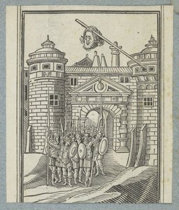 ホロフェルネスの頭 作： Christoffel van Sichem (II)