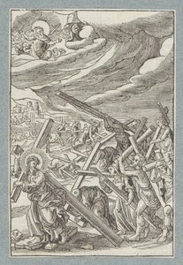 天にあるように、あなたの意志が地上でも行われますように 作： Christoffel van Sichem (II)