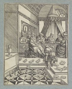 カエルの疫病 作： Christoffel van Sichem (II)