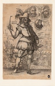 フランソワ・ラヴァイヤック 1578～1610年、フランス国王アンリ4世の暗殺者。 作： Christoffel van Sichem