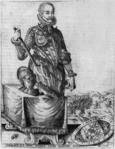 ウィリアム1世（1533-84年）「サイレント」、オレンジの王子 作： Christoffel van the Elder Sichem