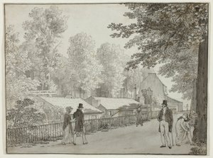 ルレ、シャンゼリゼ通り、パリ（正面）。 オデュッセウスの生涯の一場面（裏） 作： Christoffer Wilhelm Eckersberg