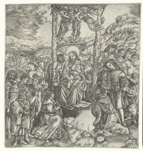 王たちの崇拝 作： Christoforo di Michele Robetta