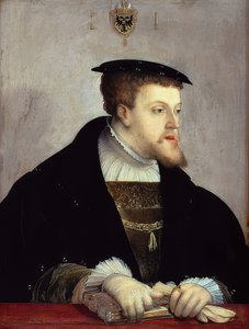 チャールズ5世（1500〜1558年）の肖像。 1532年頃