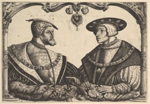 皇帝カール 5 世とフェルディナンド 1 世。 1531年。