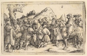 犯罪者の恩赦、1531年。 作： Christoph Bockstorffer