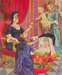 子供部屋／子供部屋（カラーリトグラフ） 作： Christophe (1856 1945)