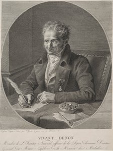 ドミニク・ヴィヴァン・ドノン、1810年。 作： Christophe Guerin