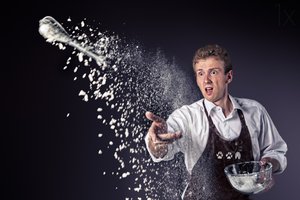 小麦粉の爆発、サプライズ